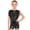Black, variant on Girls Metallic Gymnastics Leotard Sequin Dancewear Shiny Dance Suit Sparkly Jumpsuit Cha-cha Bodysuit Hot Pink 6
