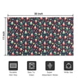 thumbnail image 5 of Dark Blue Christmas Santa and Gnome Pattern Door Rugs,Washable Non Slip Door Mats Indoor,Decorative Door Mats,Entry Mat Indoor for Entrance,Bedroom,Kitchen,Bathroom,17"x30", 5 of 6
