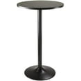 thumbnail image 1 of Nicer Furniture All Black Round Bar Table, 1 of 1