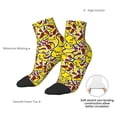 thumbnail image 6 of Fuzoiu Chicken Cartoon Print Adult Socks, Crew Moisture-wicking Socks, Unisex Cushion Crew Socks,Casual Sports Ankle Socks, 6 of 7