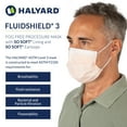 thumbnail image 7 of HALYARD FLUIDSHIELD 3 Disposable Procedure Mask, with SO SOFT Earloops, Fog-Free, Pleat-Style, Orange, Level 3, 28797 (Box of 40), 7 of 7