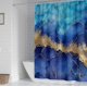 thumbnail image 2 of Cortina de ducha impermeable para baño con diseño de perlas raras, 180 x 200 cm, 2 of 5