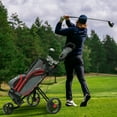 thumbnail image 6 of XDriveMax Lightweight 3-Wheel Golf Push Cart | Folding Pull Cart with Cup Holders, Scorecard Holders, and Storage - Perfect for Golf Clubs and Bags, 6 of 6