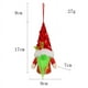thumbnail image 1 of Decoración navideña Gnomo navideño Elfos navideños Colgantes de luz LED sin rostro, B Rojo Verde RV011031-00499SDJ, 1 of 4