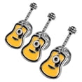 thumbnail image 1 of 3 piezas Retro Guitarra Pin de solapa Moda Punk Guitarra Broche Pin Bolsa Abrigo Decoración Pin, 1 of 5
