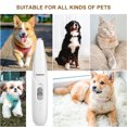thumbnail image 2 of POPETPOP Coupe-Poils pour Animaux de Compagnie Kit de Toilettage pour Animaux de Compagnie Rasoir à Cheveux pour Pieds de Chien Multifonctions (Blanc), 2 of 7