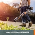 thumbnail image 4 of Worx Nitro WG585.9 40V Power Share PRO LEAFJET Cordless Leaf Blower with Brushless Motor (Tool Only), 4 of 9