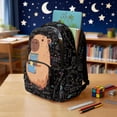 thumbnail image 3 of Yspwyqan Backpack Set for Boys Ages 8-15, Bookworm Capybara Boys Backpack Set with Lunch Box and Water Bottle Bag, 17 Inch Casual Fashion Bookbag for Elementary, 3 of 7