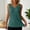 Green, variant on BRGZLK Tank Top For Women V Neck Ribbed Wide Shoulder Sleeveless Casual Breathable Comfortable Active Summer Daily Wear Layering