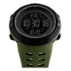 thumbnail image 3 of Reloj pulsera digital Skmei 1251 con correa de poliuretano color verde musgo - fondo negro, 3 of 4