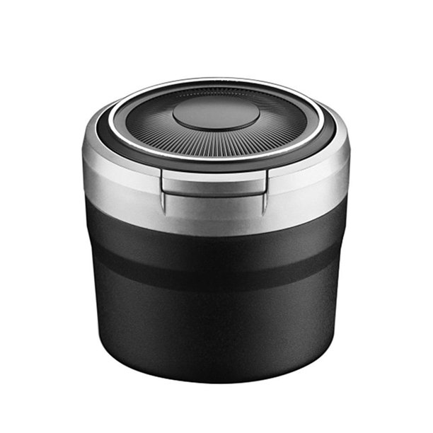 Ceniceros De Coche Con Tapa Y Luz Led, Cenicero Portátil Para Coche, Mini Papelera De Coche, Resistente Al Agua Para Viajes Al Aire Libre, Uso Doméstico Moyic VI012641-03