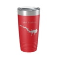 thumbnail image 1 of Lake Pueblo Map Tumbler Travel Mug Insulated Laser Engraved Coffee Cup Colorado 20 oz Red, 1 of 1