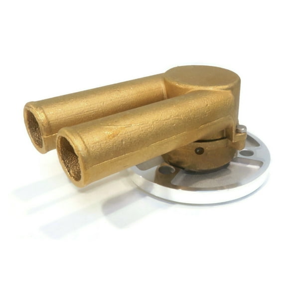 The ROP Shop Raw Sea Water Pump for Volvo Penta 3858938, 3858115, 827247 Boat Engine Impeller