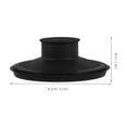 thumbnail image 2 of PAMINGONO Tapón Para Desagüe De Lavabo De Plástico Negro Con Y Duradero, 2 of 7