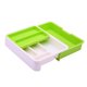 thumbnail image 4 of unbranded Caja De Almacenamiento Para Cubiertos En Plástico PP Verde Con Compartimentos Múltiples, 4 of 8