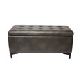thumbnail image 2 of Brant House Banc de Rangement Teegan - Gris - Bravo Portabella, 2 of 6