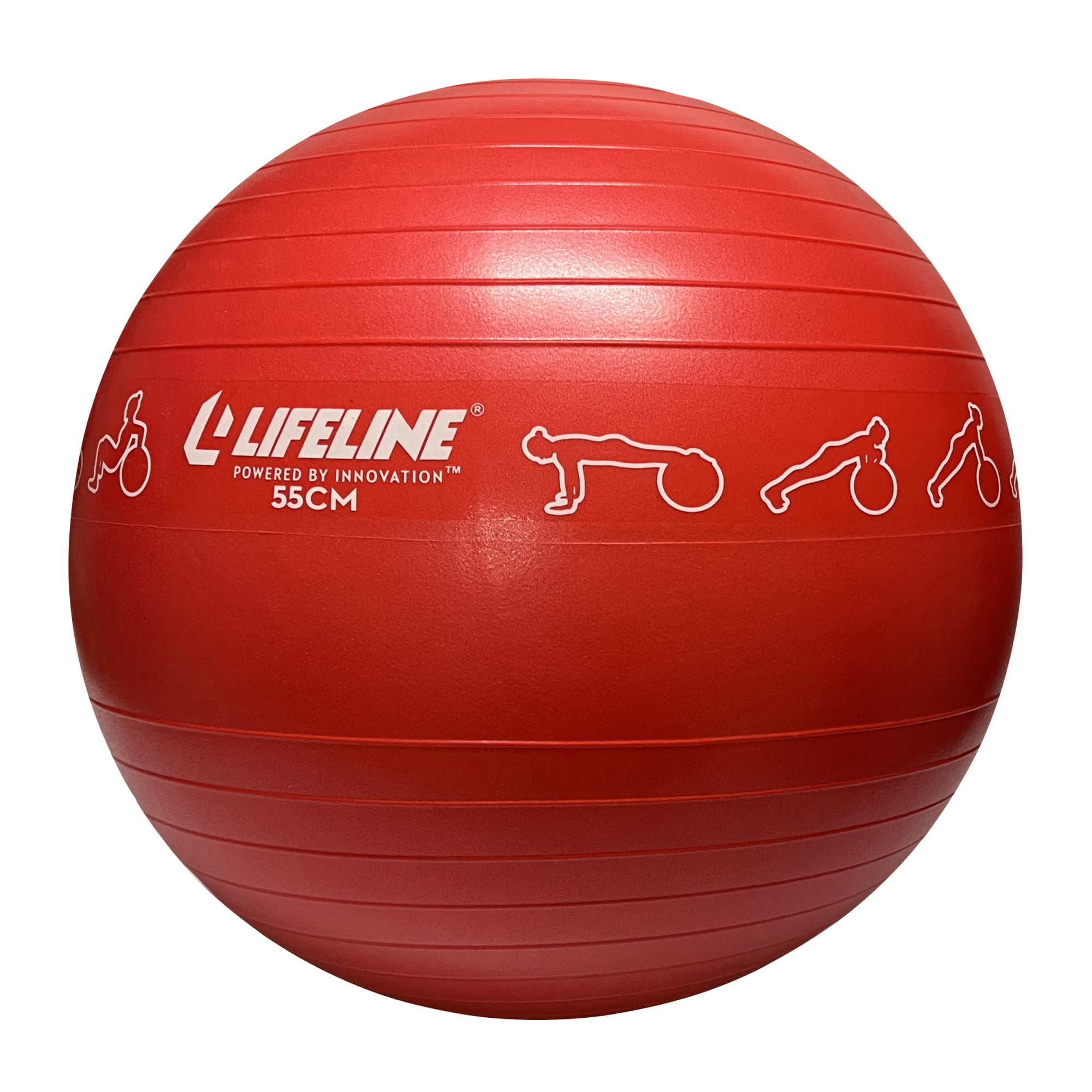 Lifeline Fitness Burst Resistant Exercise Ball 75CM for Yoga