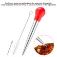 thumbnail image 4 of Kearding Juego de Baster de pavo con bombilla de silicona, agujas de jeringa de acero inoxidable, cepillo de limpieza, herramienta de condimento Type2 NO2, 4 of 6