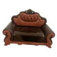 thumbnail image 4 of Sofá en miniatura, muebles en miniatura para habitación, minisillón, sofá, silla individual, modelo para escaparate, decoraciones de paisaje, regalo respaldo marrón, 4 of 8