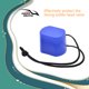 thumbnail image 5 of Eigraketly Funda protectora de alta para evitar la contaminación por polvo válvula de cabeza de botella duradera firme diseño Type3 NO3, 5 of 6
