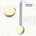 thumbnail image 5 of Unique Bargains Back Scrubber Long Handle Bath Brush Long Handle Brush for Bath Shower 13.98"x3.15"x1.18" Gray, 5 of 7