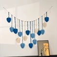 thumbnail image 3 of Adorno para Colgar en la Pared de Macramé con Hojas Tejidas, Tapiz de Pared Artístico Tejido Hecho A Mano, Decoración del Hogar para Dormitorio, Sala de Estar A, 3 of 7