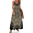 thumbnail image 1 of Vestido sin mangas con diseño de mandala de flores, vestidos de mujer para ocasiones especiales, vestidos de hadas, vestidos de verano para mujer, 1 of 7