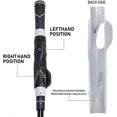 thumbnail image 4 of HUGFEGWE Golf Grip Training Aid Golf Club Handle for Swing Grip Trainer Left Right Hand Practice Aid,Black CA919-66876, 4 of 6