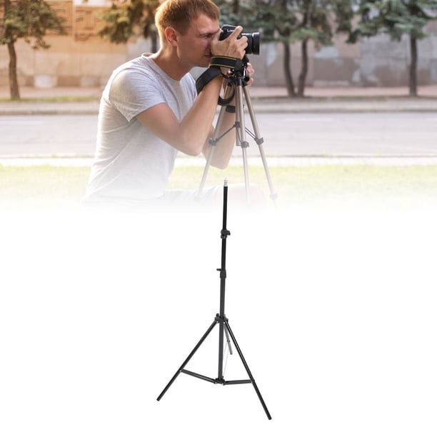Soporte Para Trípode De Fotografía, Versátil Soporte Para Trípode De Vídeo Para Cámara Fotográfica De 2,1 M Fácil Operación Para Interiores