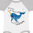 thumbnail image 4 of Inktastic If I Can't Be a Unicorn, I'm Gonna Be a Narwhal Boys or Girls Baby Bodysuit, 4 of 5