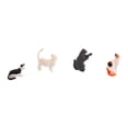 thumbnail image 3 of Yinanstore 1/64 Miniature Animal Model Realistic Tiny Collection Miniature Scene Decor Mini for Photography Props Decoration Accessories Cat, 3 of 8