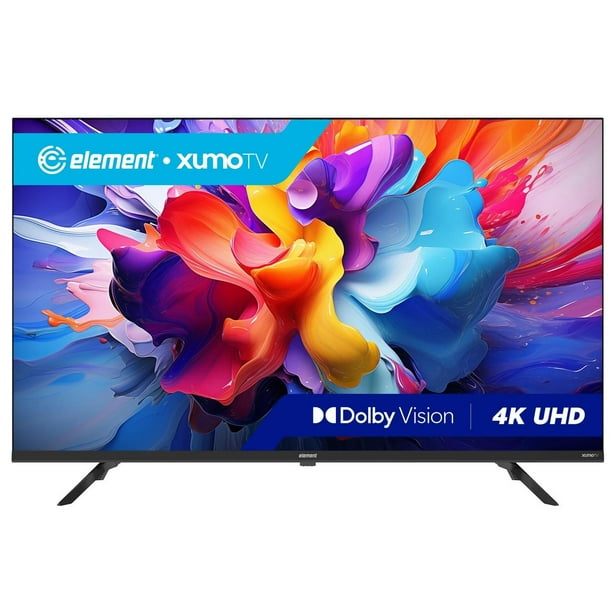 Element Television de 43 Pulgadas E550AE43C | Class 550 Series 4K UHD | HDR | Sin Marco | Pantalla X multicolor