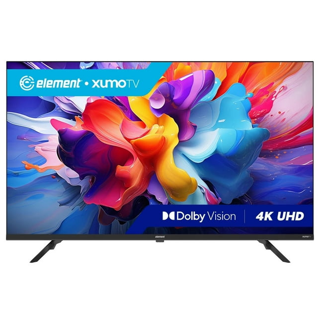 Element Television de 43 Pulgadas E550AE43C | Class 550 Series 4K UHD | HDR | Sin Marco | Pantalla X multicolor