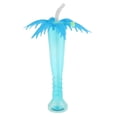 thumbnail image 2 of 2x Copa de patio de palmera hawaiana de cumpleaños para niños Copa de s frías Copa de paja de, 2 of 9