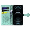 thumbnail image 3 of Funda Cartera FOXDOCK para iPhone 12 ProMax , Flip PU con Relieve de Gatos y Perros, Tarjetero y Soporte, 3 of 6