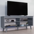 thumbnail image 1 of Mueble Mesa Para Tv Rack Madesa 4 Espacios Hasta 65 Gris 03, 1 of 10