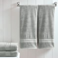 thumbnail image 6 of Modern Threads Spunloft Cotton Bath Towels, Gray (4 Count), 6 of 7