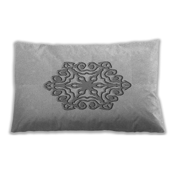 Ahgly Company Indoor Rectangular Contemporary Lumbar Throw Pillow, 13 inch by 19 inch