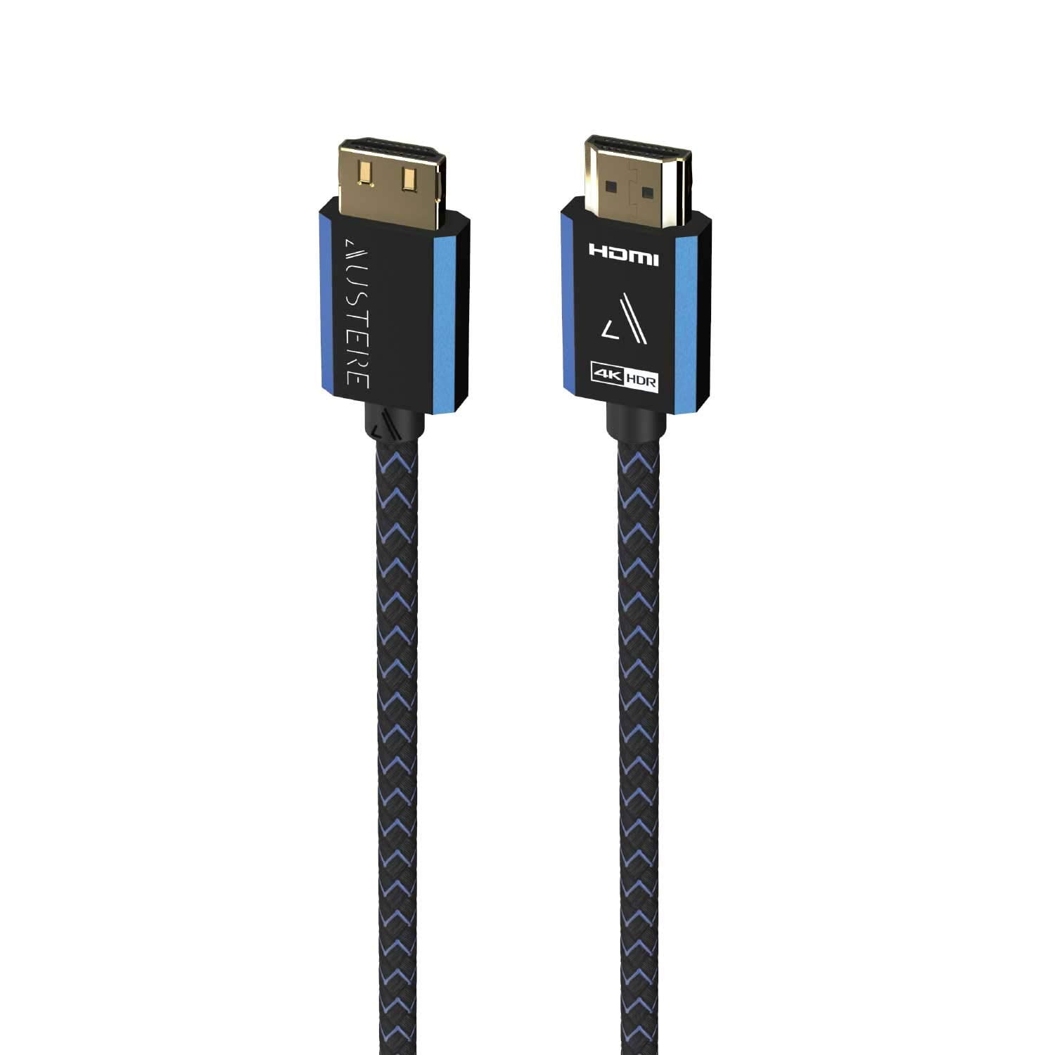 Sony K65XR80M2 65 Inch Bravia 8 QD-OLED 4K HDR Google TV with an Austere 5S-4KHD2-2.5M V-Series 2.5m Premium 4K HDR HDMI Braided Cable (2025)
