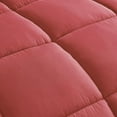 thumbnail image 2 of Chezmoi Collection Mineral Red Down Alternative Comforter Queen - 3-Piece All Seasons Lightweight Comforter Set - Microfiber Comforter Duvet Insert with Corner Tabs, 2 of 6