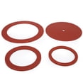 thumbnail image 3 of 4pcs Non-deformation Rubber Gasket, Casting Machine Gasket, Durable Jewelry Repairer for Jeweler Shop, 3 of 7