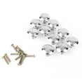 thumbnail image 2 of Perillas Redondas De Acero Inoxidable Para Gabinete, Tiradores Para Cajones, Accesorios Para Armario, Perfectos Para Decoración Del Hogar, Plata, 10 Uds., 2 of 7