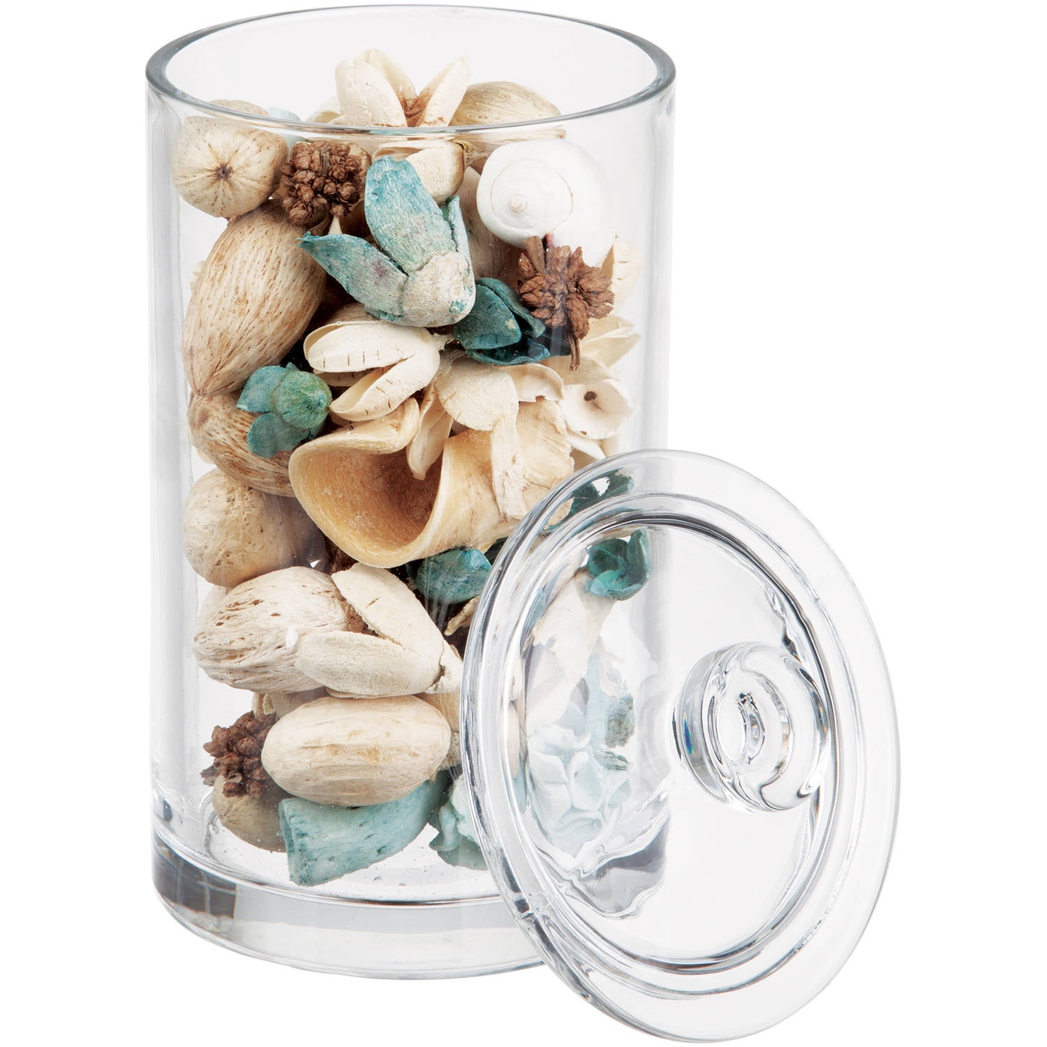 Better Homes & Gardens Glass Apothecary Vanity Jar, Large