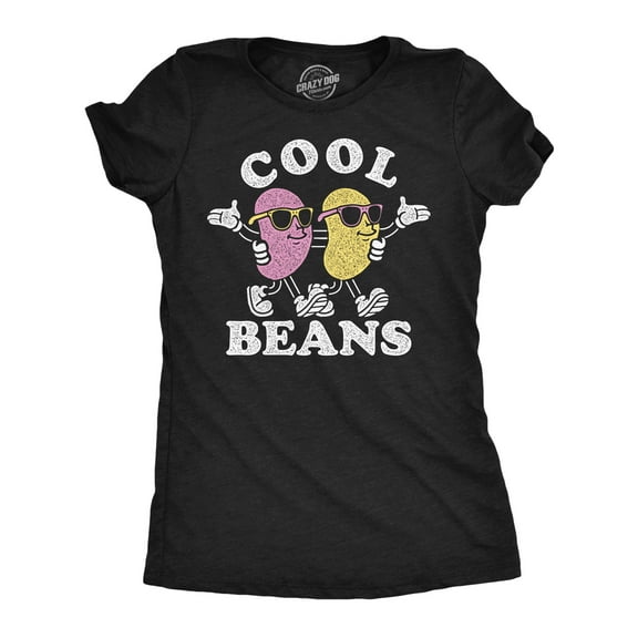 Womens Funny T Shirts Cool Beans Easter Sunday Candy Graphic Tee for Ladies Womens Graphic Tees