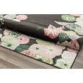 thumbnail image 5 of Rugs America Hanna VA35C Royal Blossom Pink Onyx Floral Transitional Black Area Rug, 2'x4', 5 of 7