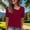 Wine, variant on Blczomt Womens Spring Tops Short Sleeve Purple Tunic Tee Lightweight Cute T Shirts for Women