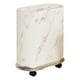 thumbnail image 1 of Cubo de basura con ruedas extraíbles, cesta para basura, ahorra espacio, tapa sellada. Blanco, 1 of 9