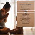 thumbnail image 2 of Rinsvye 2Pcs Bracelet Back To Charms Bracelets for Women Gift Bracelet Plus Card Back To Gifts Daughter Bracelet Set for 2 First Day of Bracelet Mommy and Me Bracelets for, 2 of 9