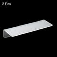 thumbnail image 3 of Uxcell Acrylic Floating Shelf 11.81 x 3.94 Inch Floating Wall Mounted Shelves Transparent 2 Pack, 3 of 5