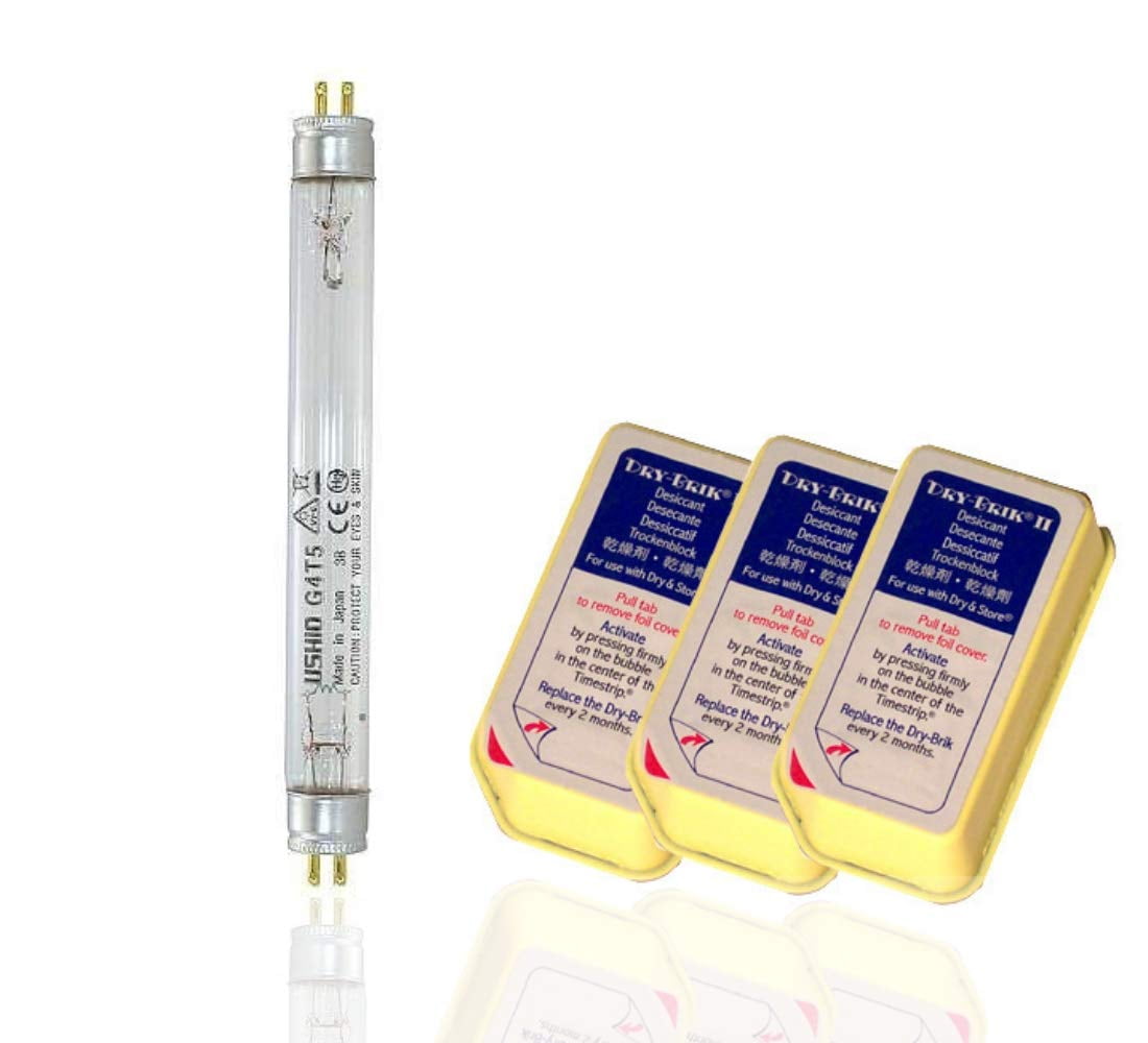 Dry Store Replacement UV lamp With 1 Pack Of Dry Brik II Desiccant 